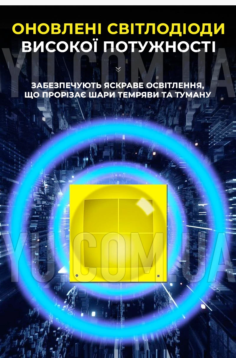 Мощный налобный фонарь с сенсорным датчиком Coba CB-802 с зарядкой от Type-C